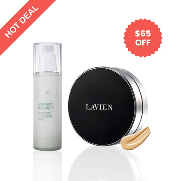 [HOT DEAL] Cleansing Milk + Black Cushion #23 Set